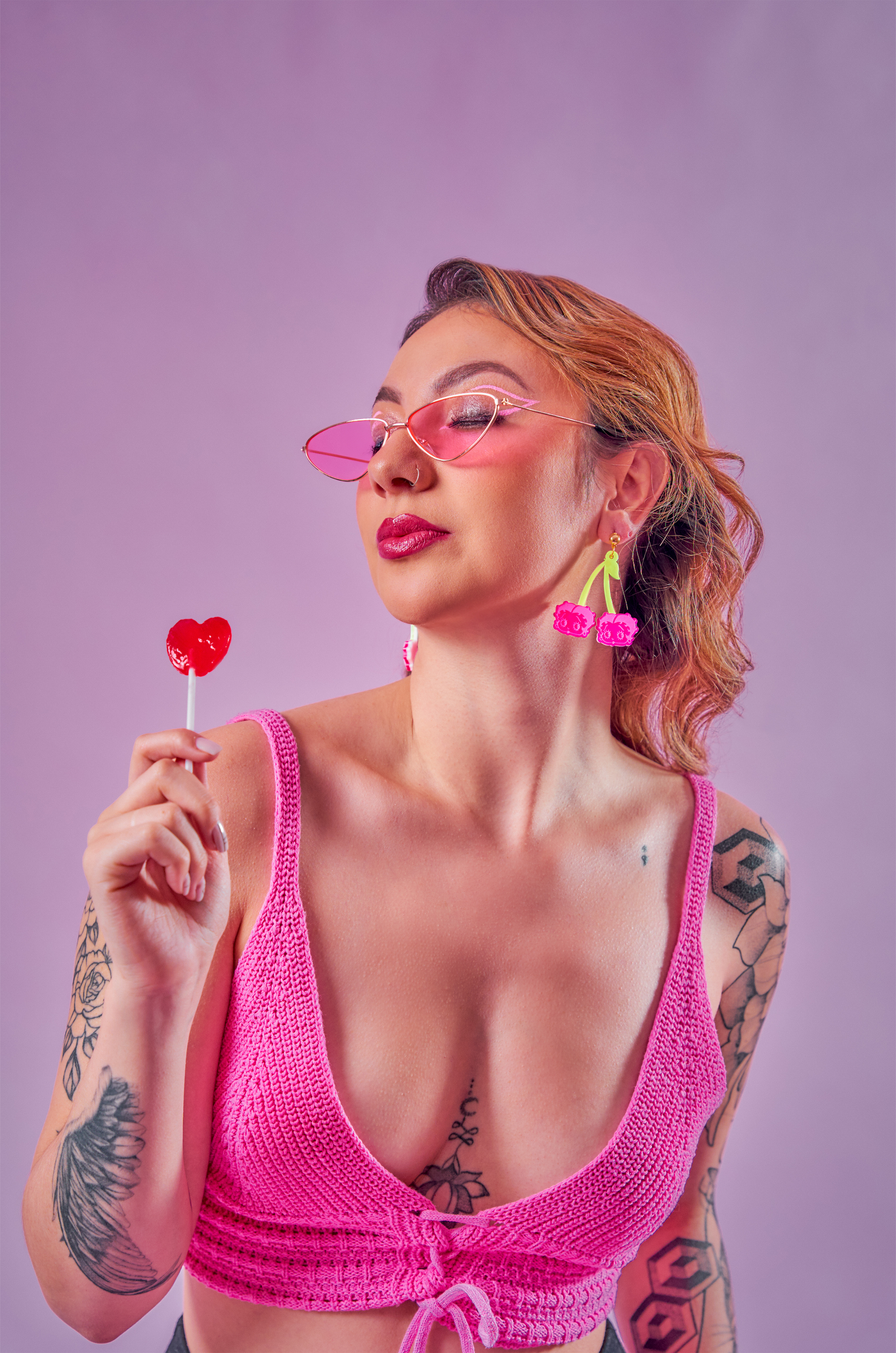Betty Cherries Aretes - Image 4