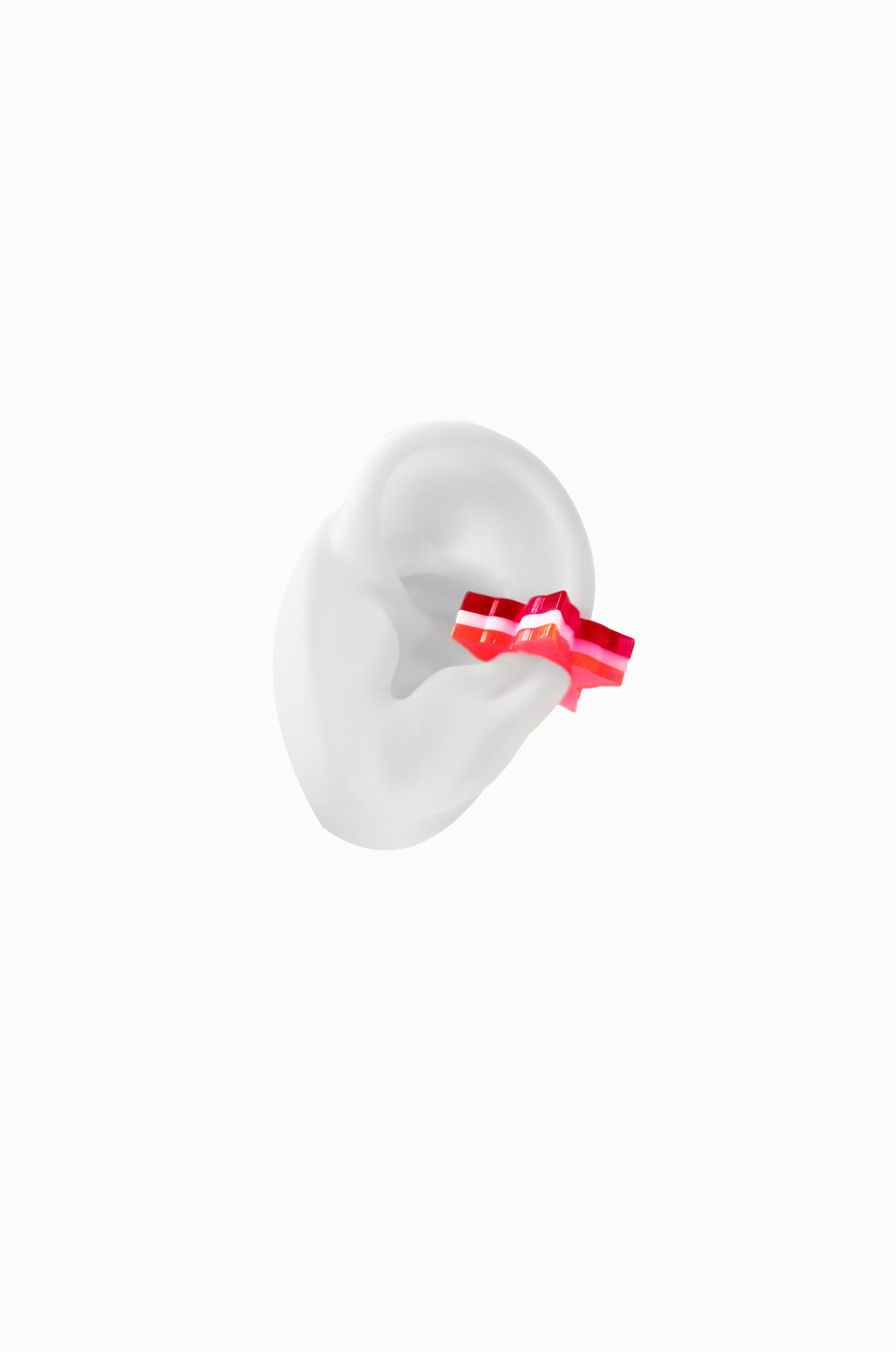 Earcuff Floral Pink - Image 2
