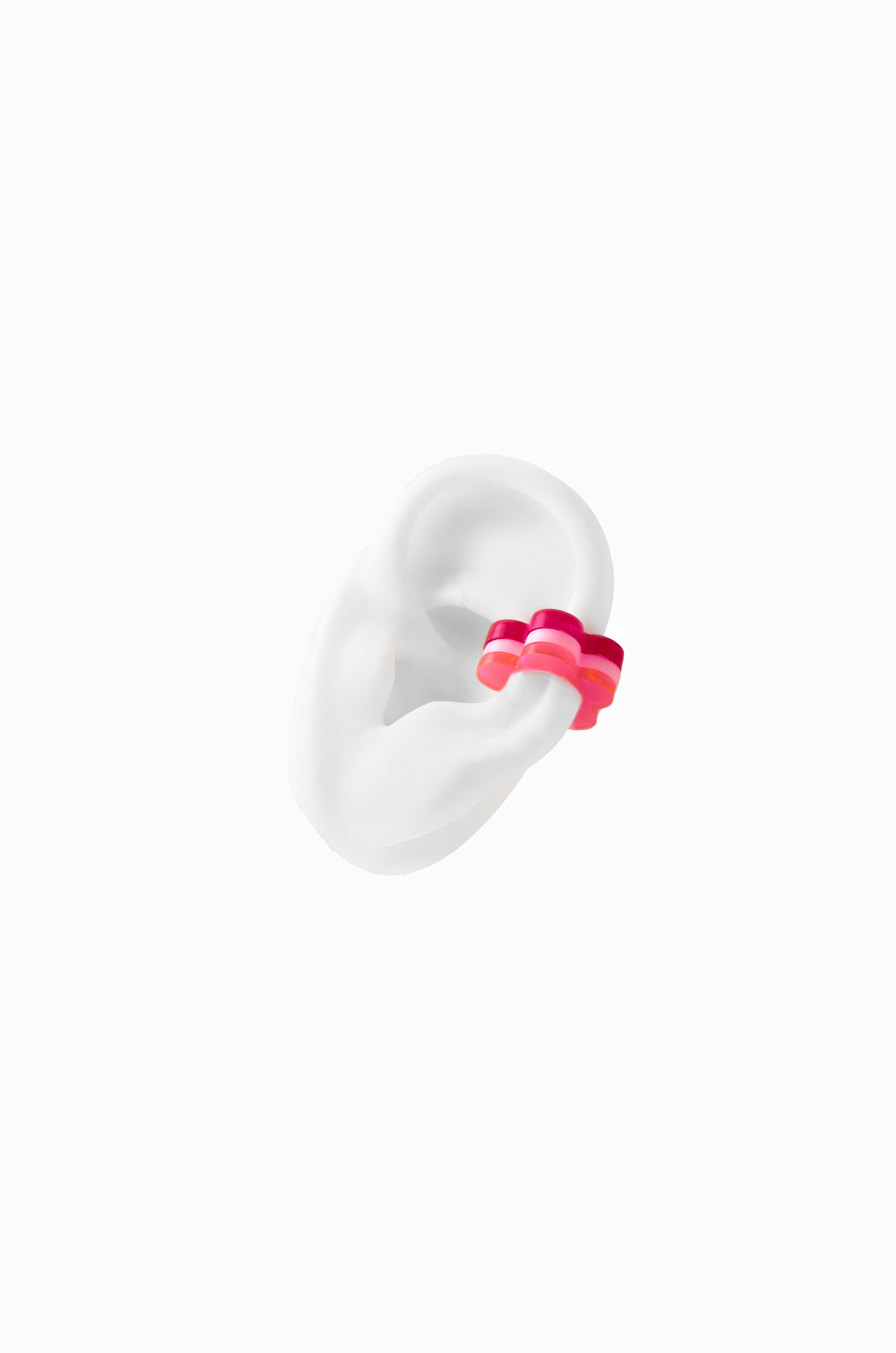 Earcuff Floral Pink - Image 3