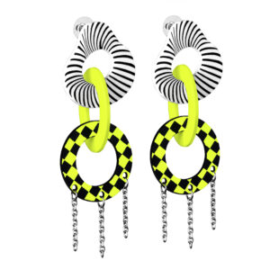 Aretes Beetle Chain Green