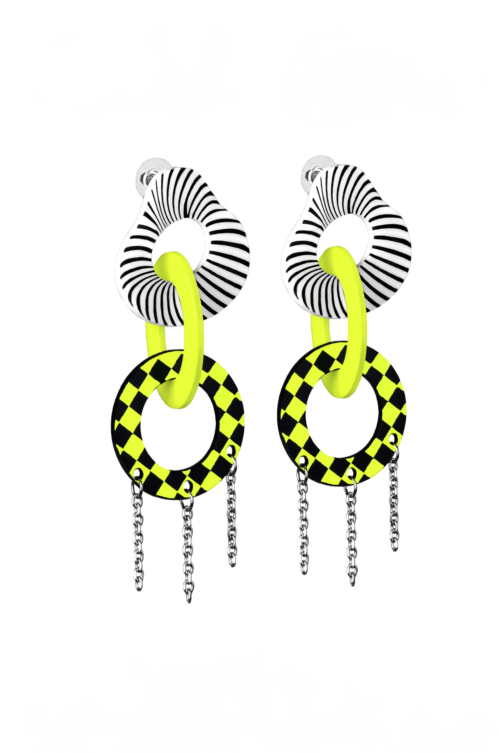 Aretes Beetle Chain Green